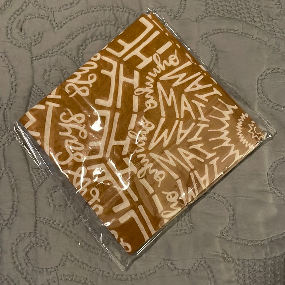 Child of God 11 in Square Gold Inspirational Message Bandana Scarf